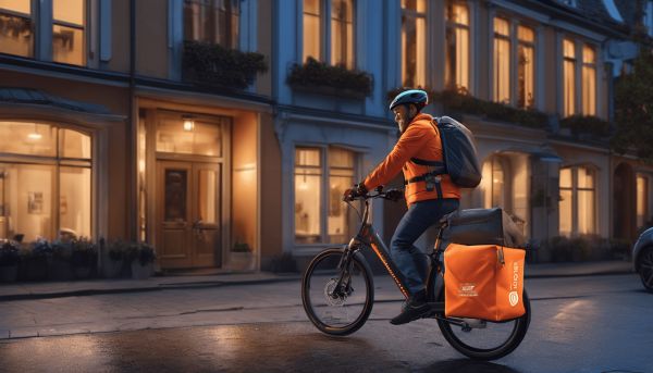 L’activité principale du livreur Uber Eats en micro-entreprise